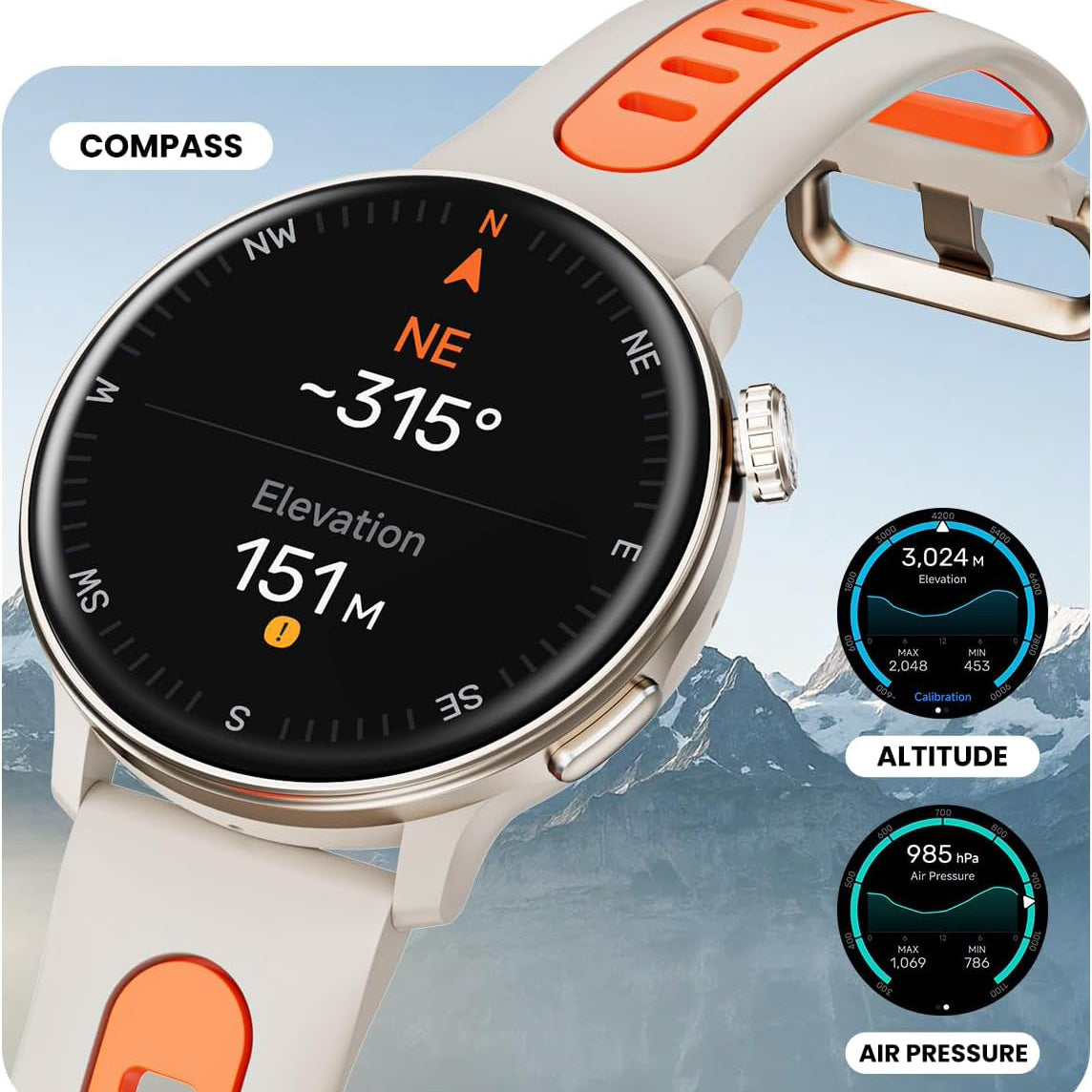 Smartwatch «FitPro» · Fitness & Anrufe