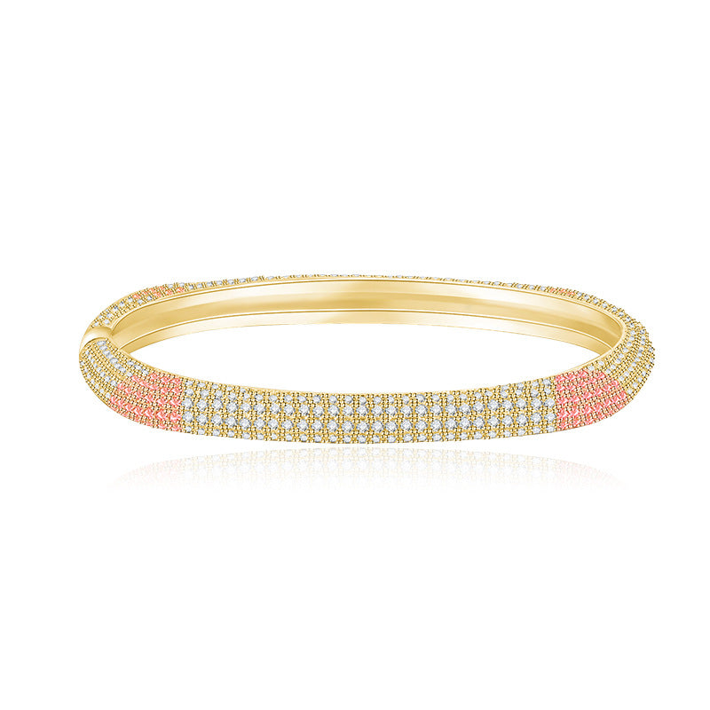 Gradient Armband mit Zirkonia-Pavé – Bild 3 | LuxeStyle