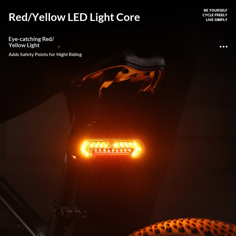 Kabelloses, fernbedienbares Velo-Rücklicht
