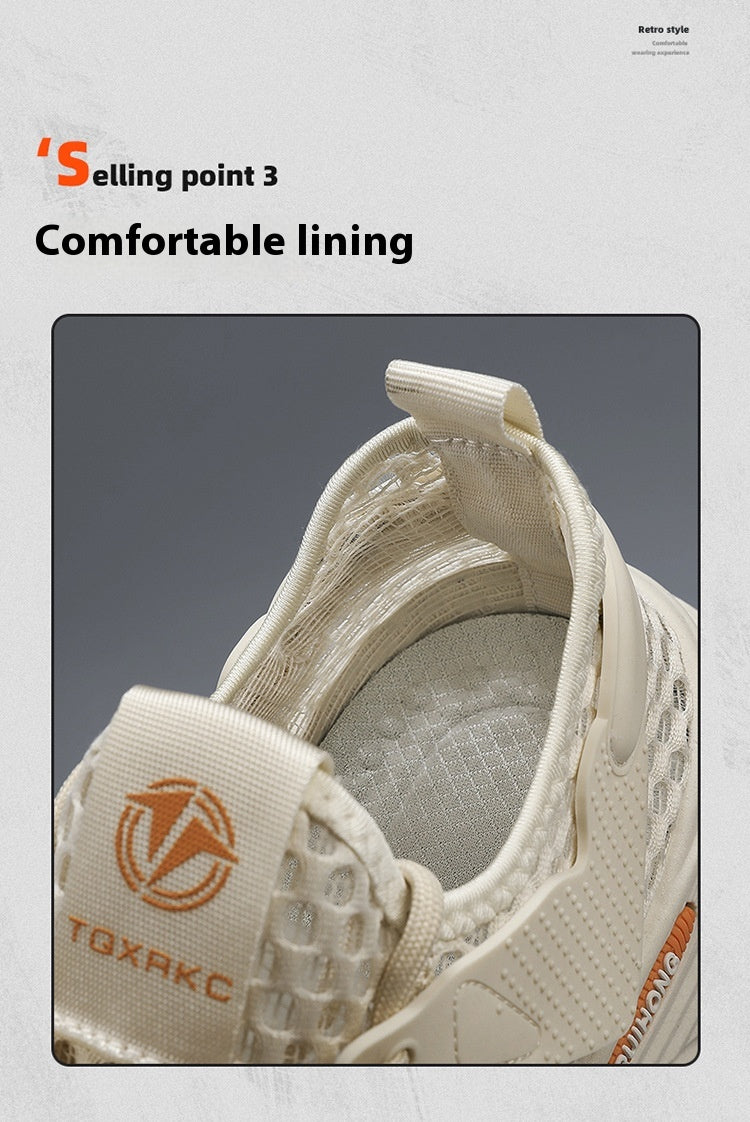 Leichter Herren-Sneaker aus Mesh – Bild 5 | LuxeStyle