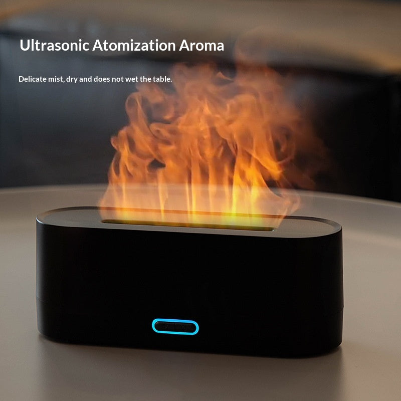 Flammen-Aroma-Diffusor mit Luftbefeuchter