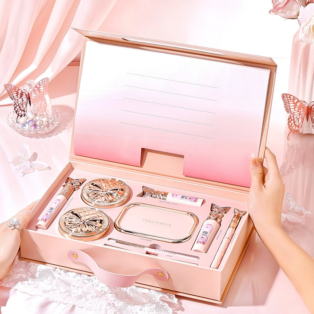 Peach-Toned Makeup-Set für festliche Looks – Bild 4 | LuxeStyle
