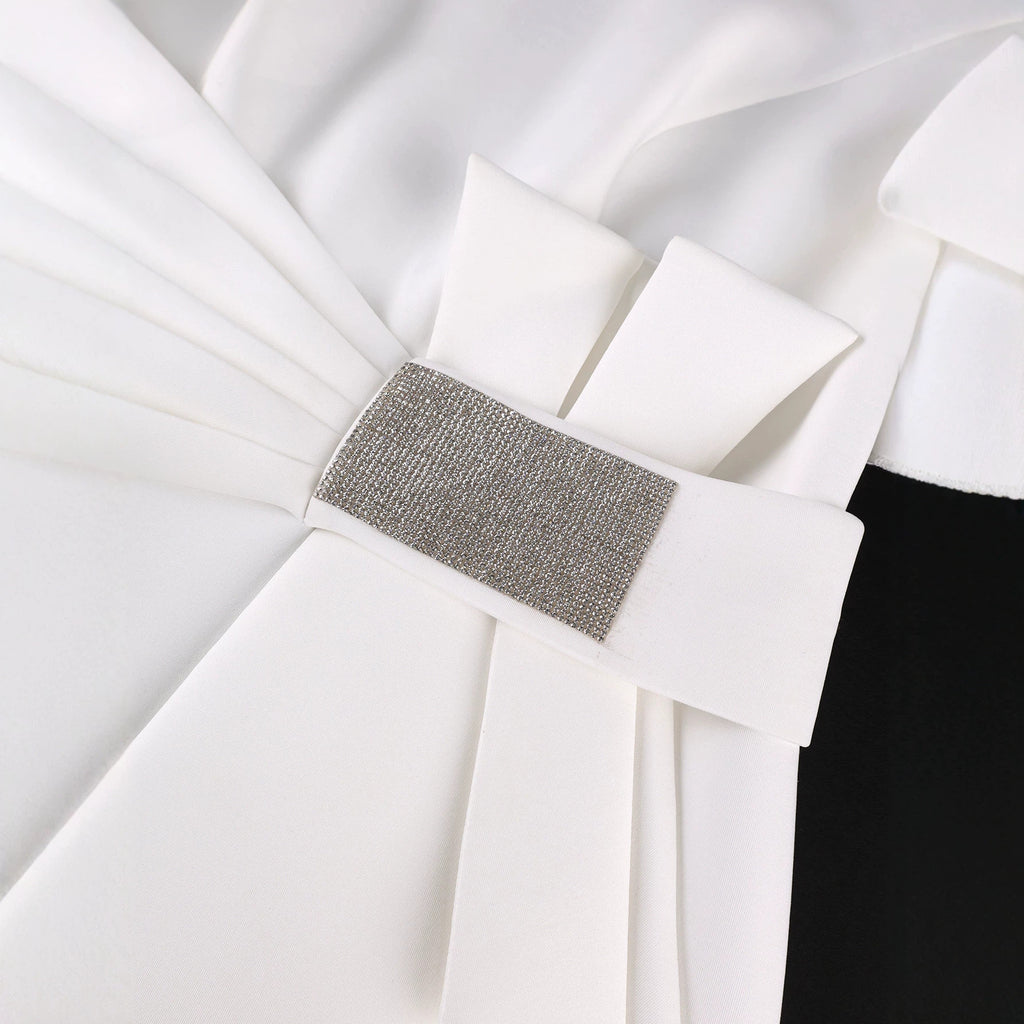Elegantes, figurbetontes Etuikleid mit hoher Taille – Bild 6 | LuxeStyle