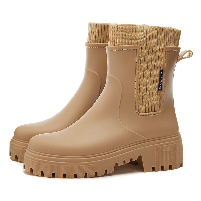 Regenstiefel für Damen, halbhoch