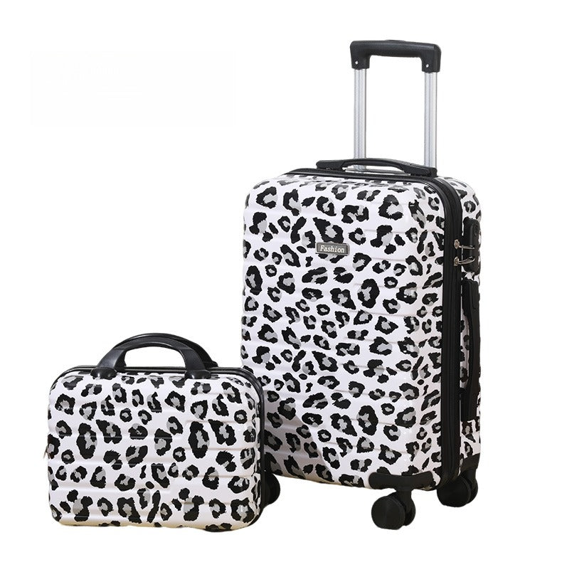 2-teiliges Kofferset mit Make-up-Tasche