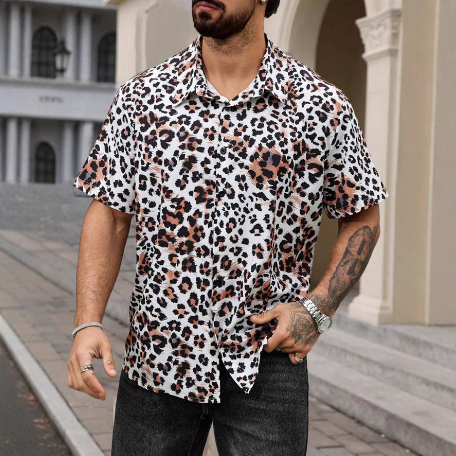 Herren Hemd mit Leopardenmuster – Bild 3 | LuxeStyle