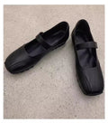 Elegante Pumps aus Rindsleder mit Karree-Spitze – Bild 3 | LuxeStyle