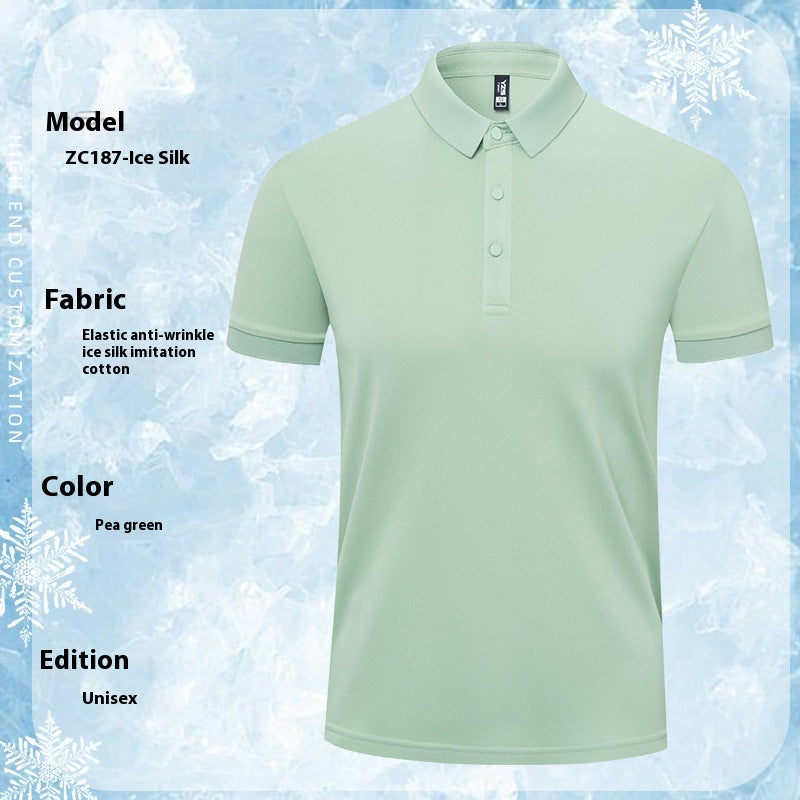 Sommerliches Polo-Shirt aus Eisseide – Bild 2 | LuxeStyle