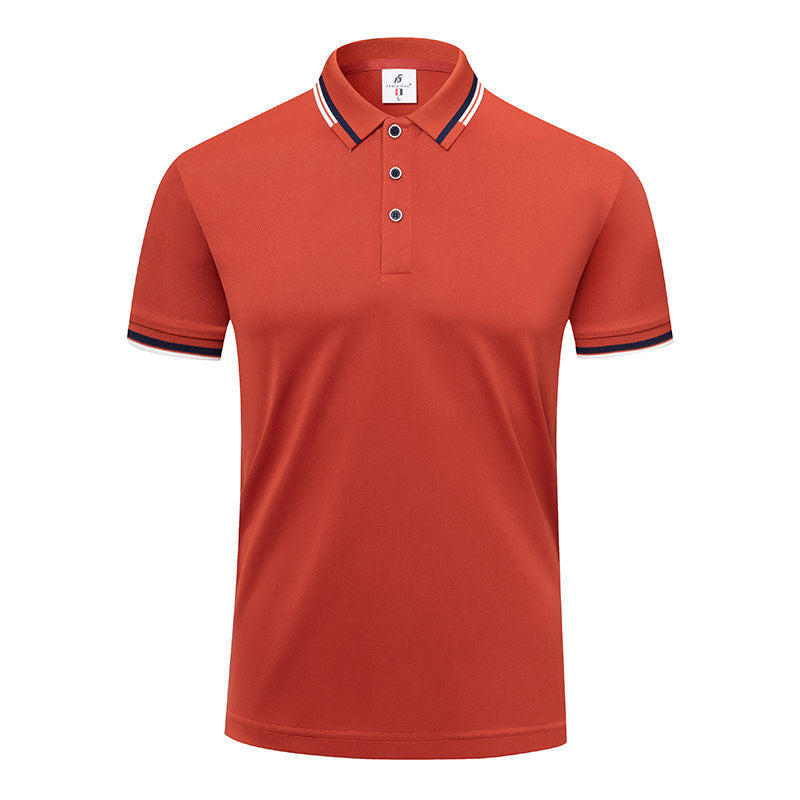 Polo-Shirt Kurzarm aus Eisseide | LuxeStyle