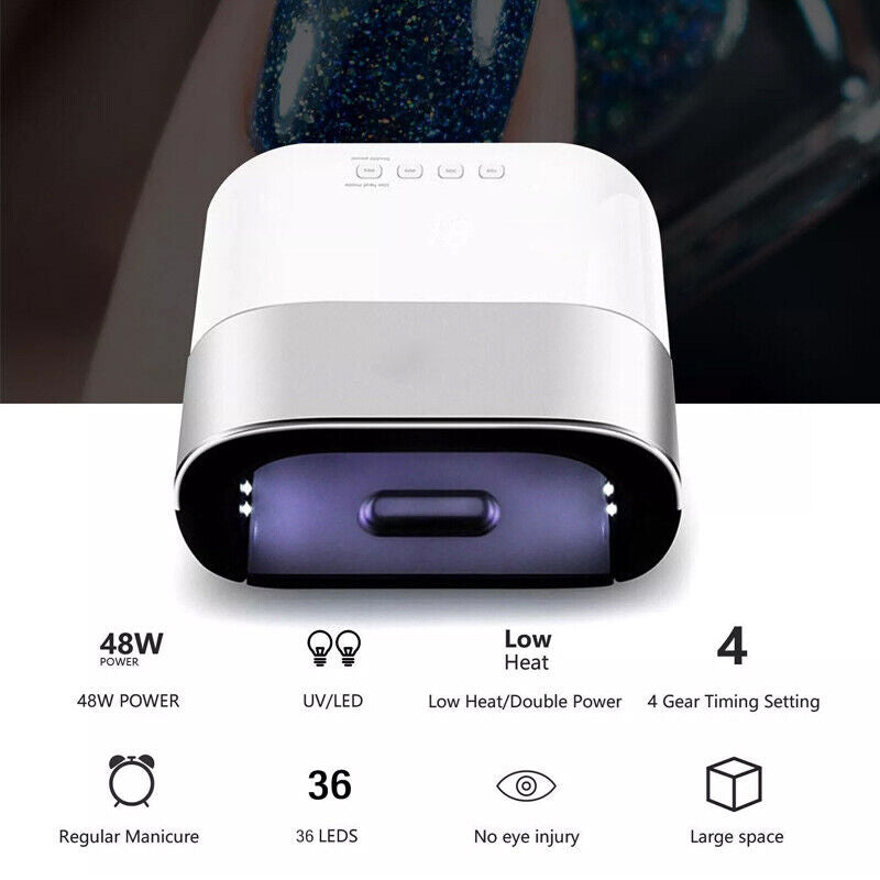 UV-LED-Nagellampe «Sun3» 48 W · Profi-Trockner