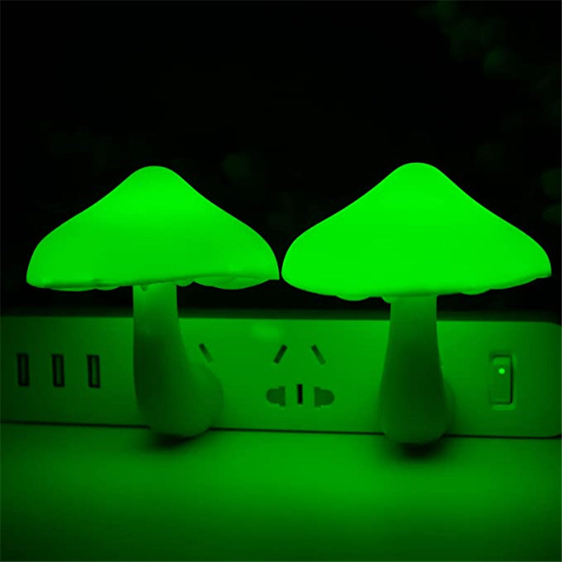 LED-Nachtlicht-Pilz mit Sensor (EU/US Stecker)