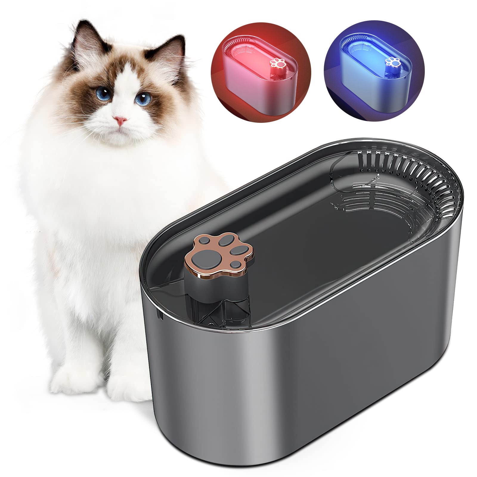 3L Trinkbrunnen für Katzen & kleine Hunde