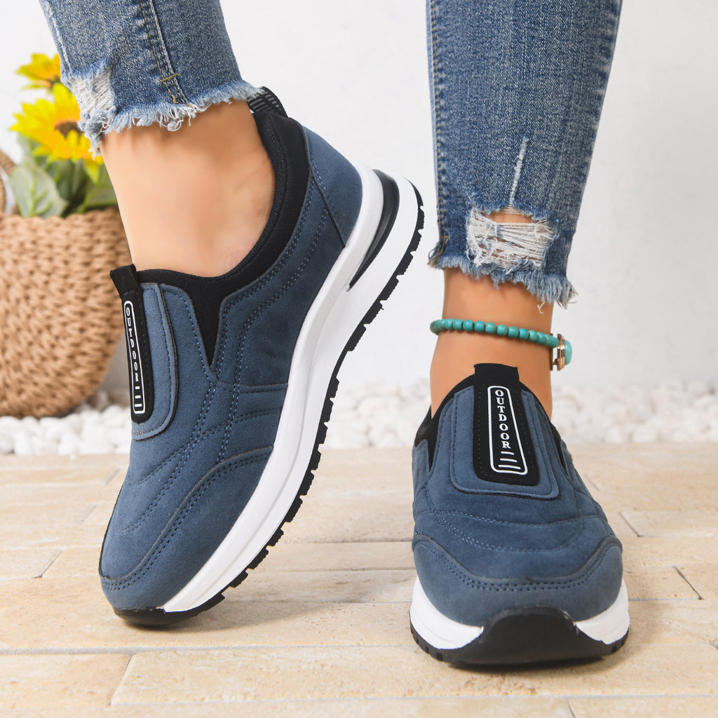 Bequeme Slip-on Running-Schuhe für Damen