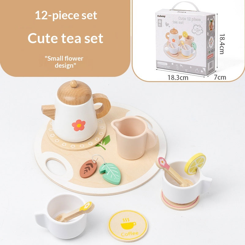 Tea Set Playset Baby Kitchen Toy