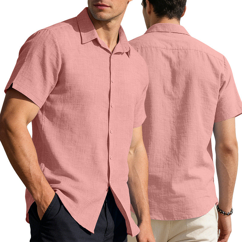 Herren Kurzarm-Hemd Breeze
