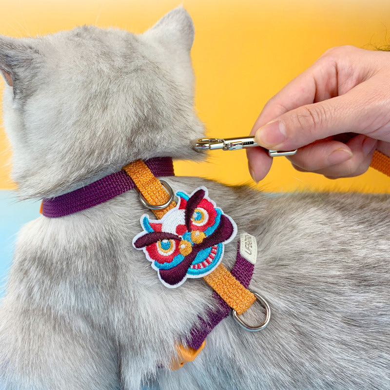 Gstältli mit Leine für Katzen & kleine Hunde