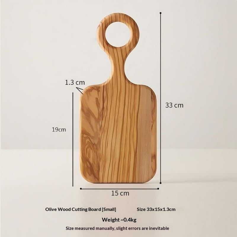 Olivholz-Präsentierbrett für Steak & Brot