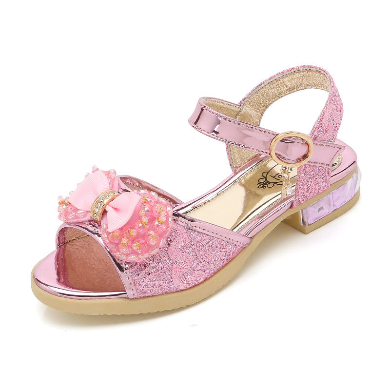 Kinder Sandalen mit Schleife – Bild 2 | LuxeStyle