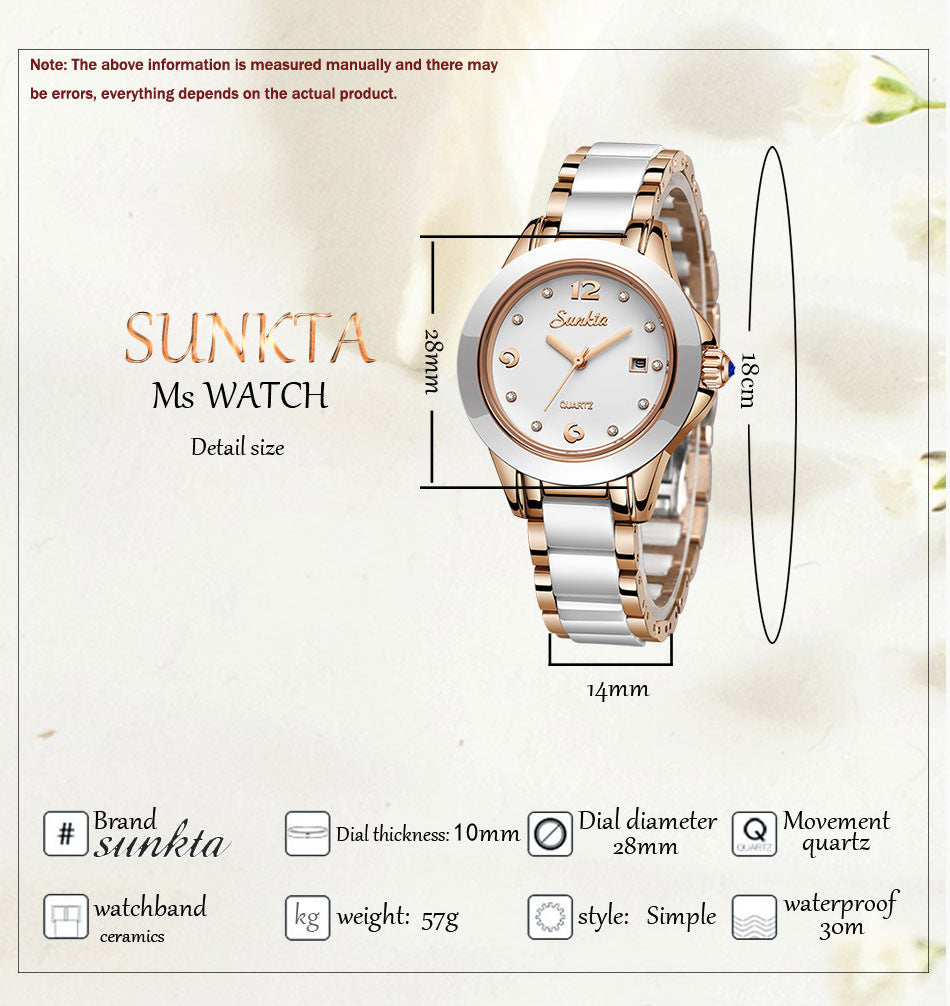 Elegante Damenuhr in Roségold – Bild 7 | LuxeStyle