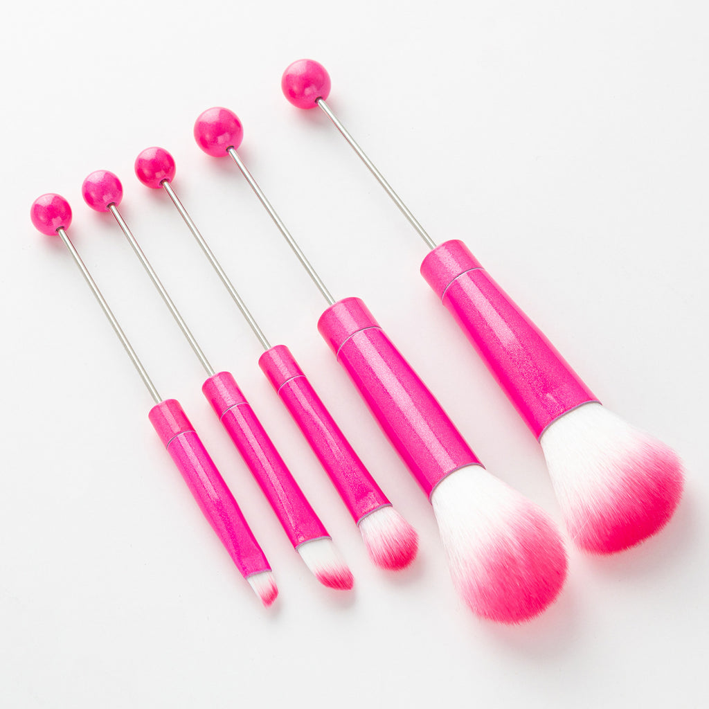 5 Make-up Pinsel mit Metallgriff – Bild 7 | LuxeStyle