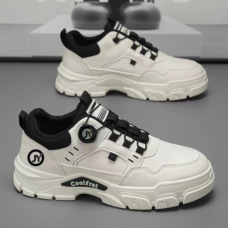 Outdoor Herrenschuhe mit roter Knopf-Details – Bild 3 | LuxeStyle