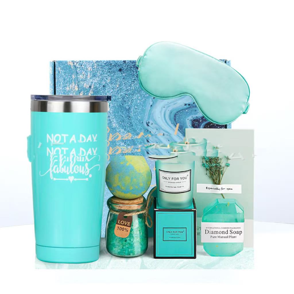 Aromatherapie-Geschenkset "Blue Lady"
