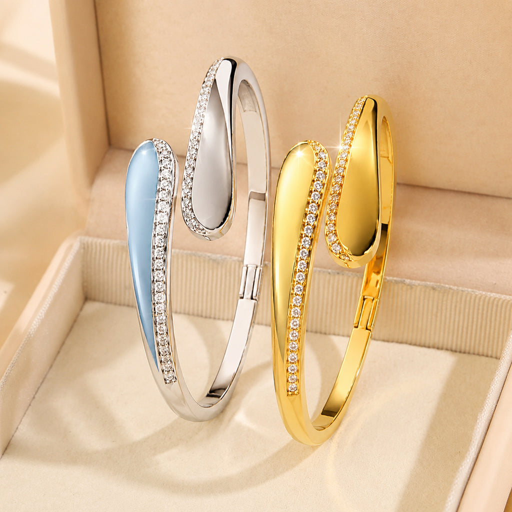 Filigranes Strass-Armband im Influencer-Stil