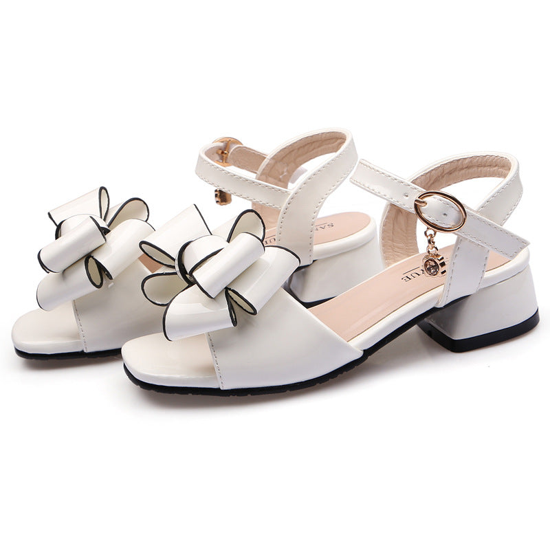 Sommer Sandalen mit Schleife für Mädchen – Bild 2 | LuxeStyle