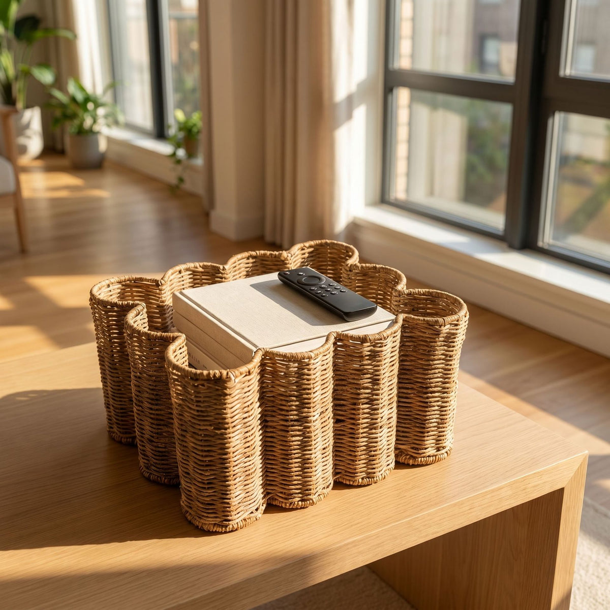 Rattan Aufbewahrungskorb für Bad und Wohnzimmer – Bild 3 | LuxeStyle
