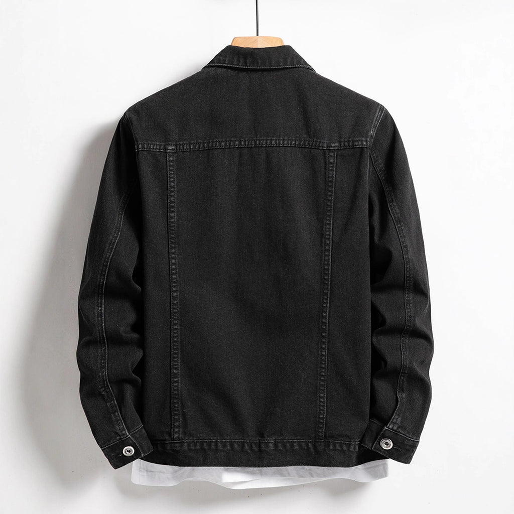 Denim-Jacke für Herren (Frühling/Herbst)