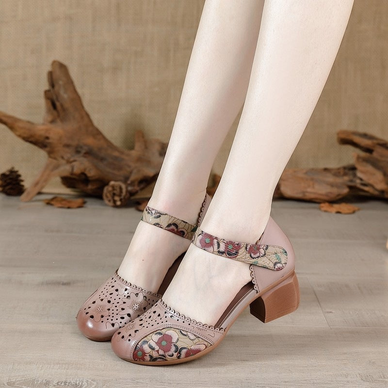 Rome Bestickte Retro Casual Schuhe
