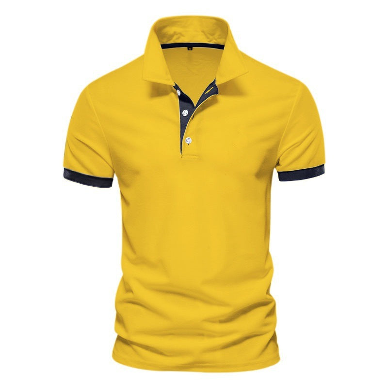 Kurzarm-Polo mit 3D-Digitaldruck