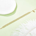 925-Silber Mesh-Armband Maglia