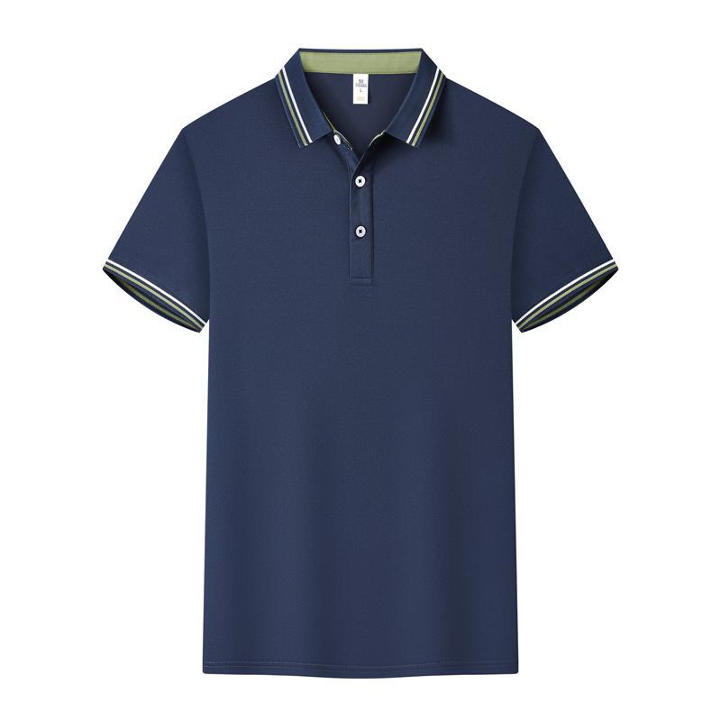 Polo-Shirt aus Baumwollmischung mit Kragen – Bild 12 | LuxeStyle