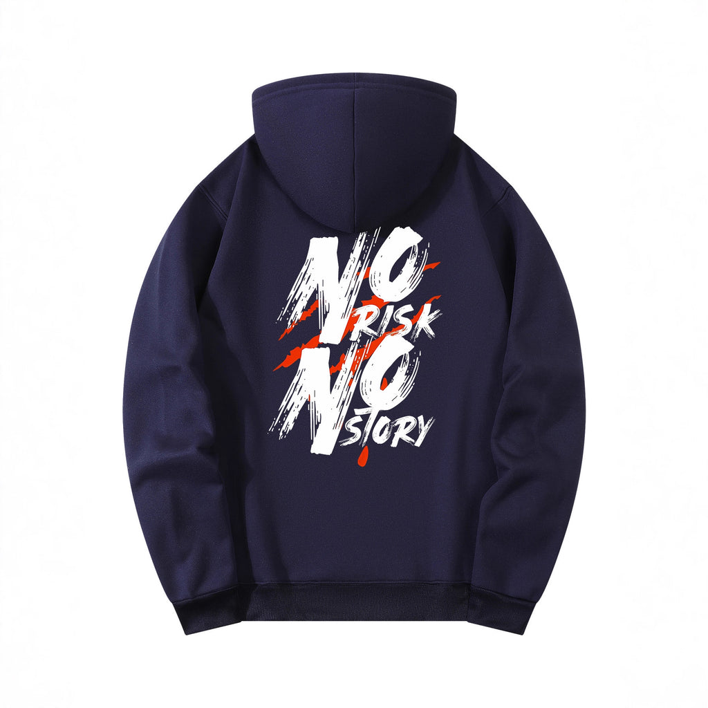 Lässiger Hoodie mit Letter-Print