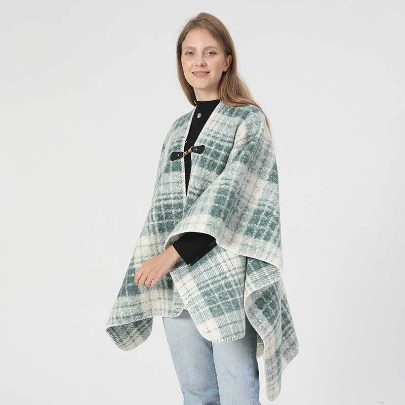 Schleier aus Imitationskaschmir mit Karomuster | LuxeStyle