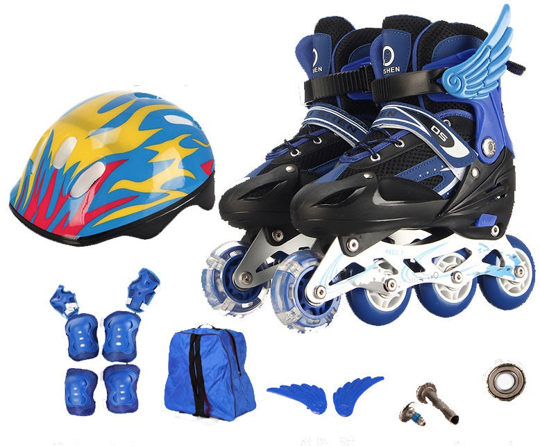 Einzelrad Kinderrollschuhe mit verstellbarem Antrieb – Bild 2 | LuxeStyle