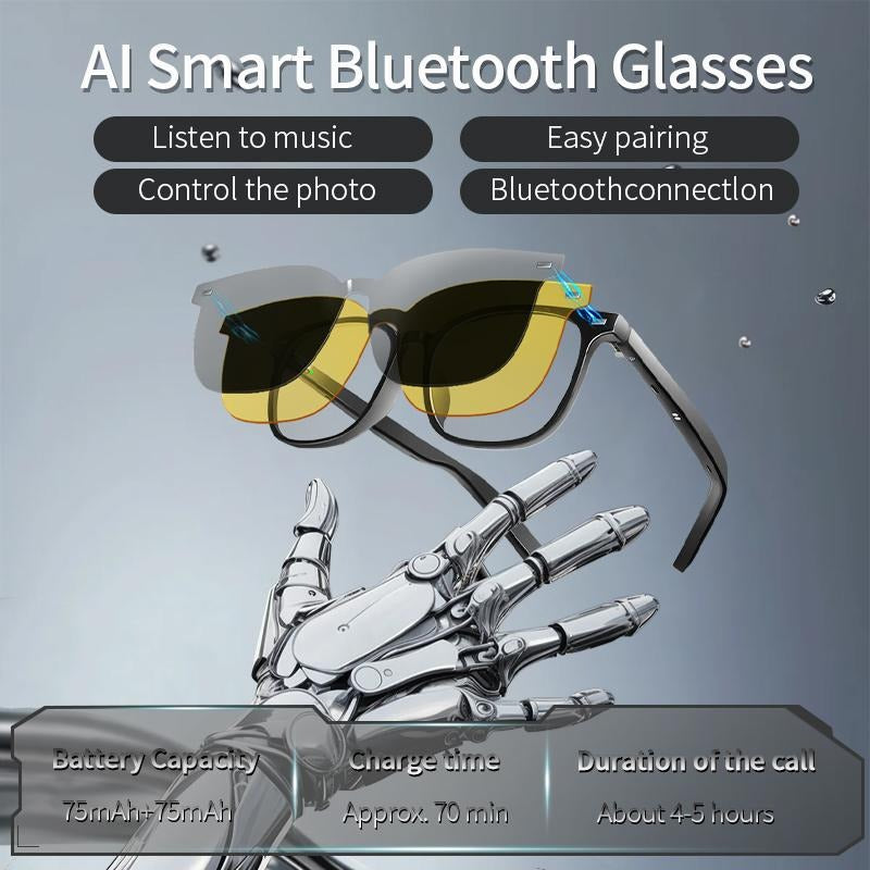Smarte Audio-Brille mit Wechsellinsen – Ansicht 2