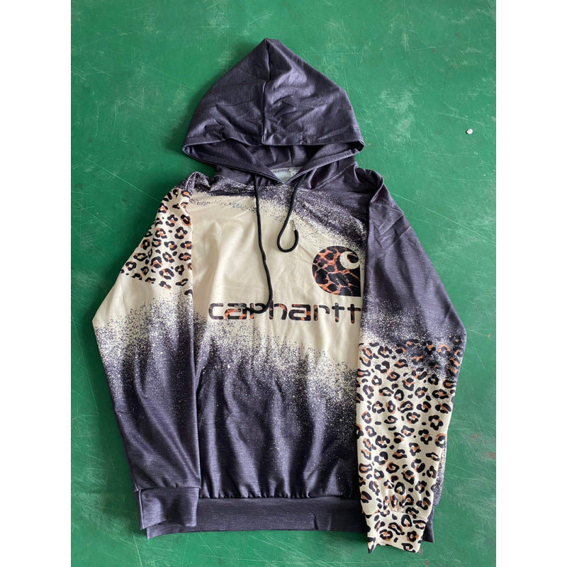 Kapuzenpullover mit Letter-Print