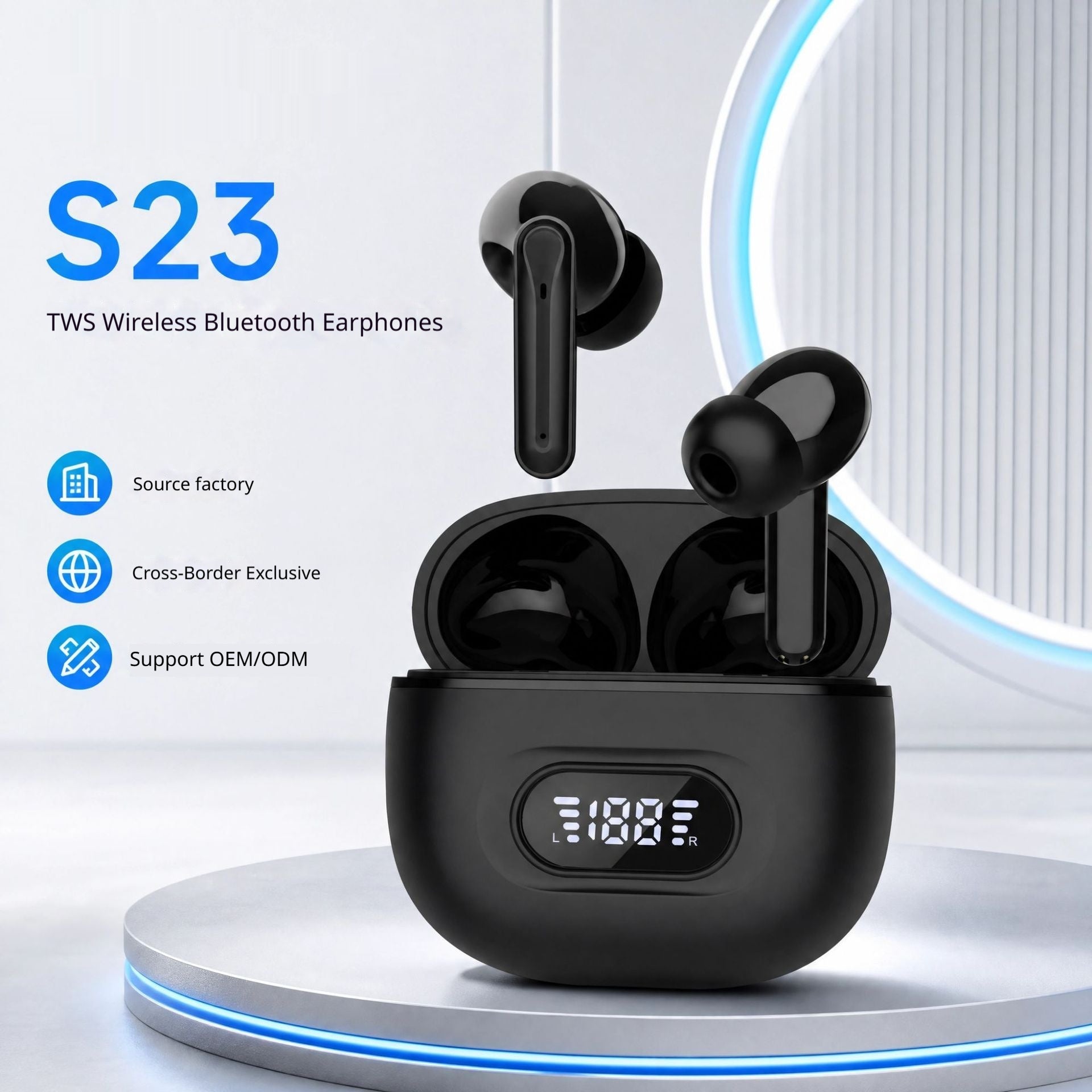 Stereo Noise-Cancelling Bluetooth Kopfhörer