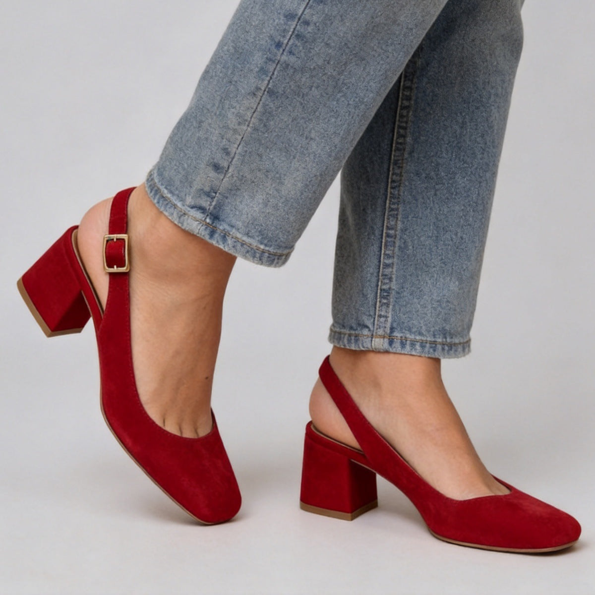 Spitzschuh Slingback Pumps Gr. 40-43 Frühjahr/Sommer