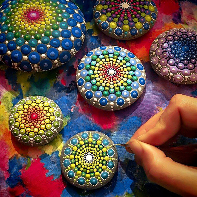 28-teiliges Set: Dotting Pens & Töpferwerkzeuge