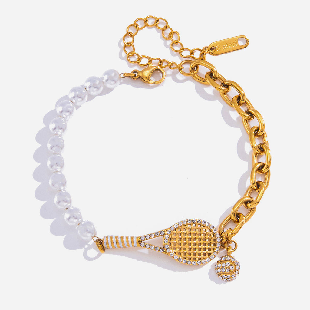 Edelstahl-Zirkon-Armband – Bild 3 | LuxeStyle