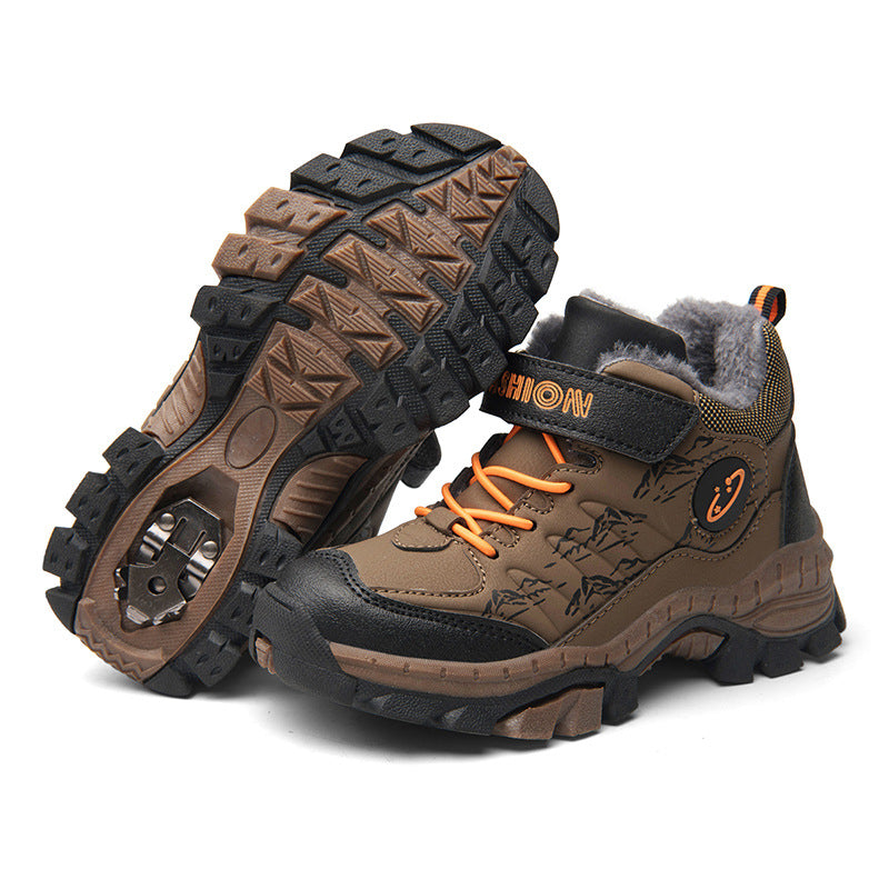 Kinder-Wanderschuhe aus Baumwolle