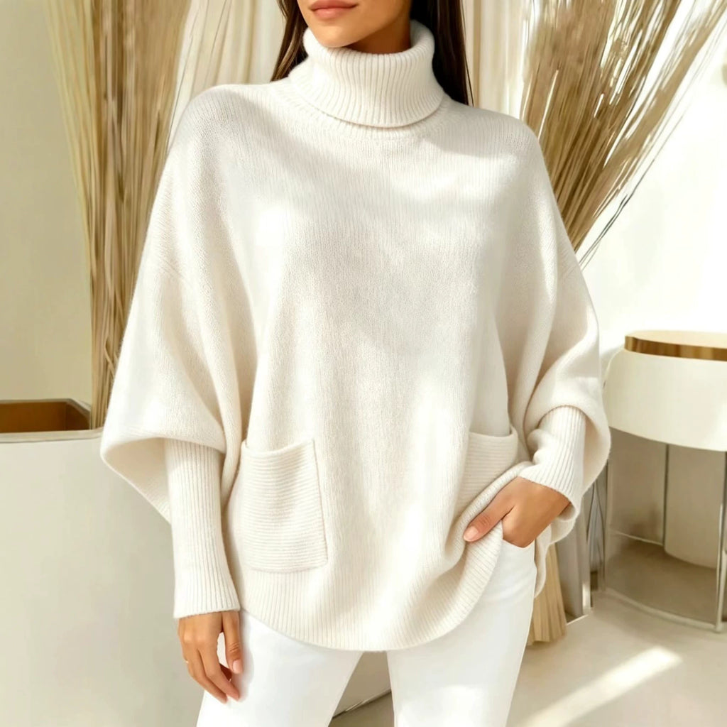 Rollkragenpullover mit langen Ärmeln – Bild 1 | LuxeStyle