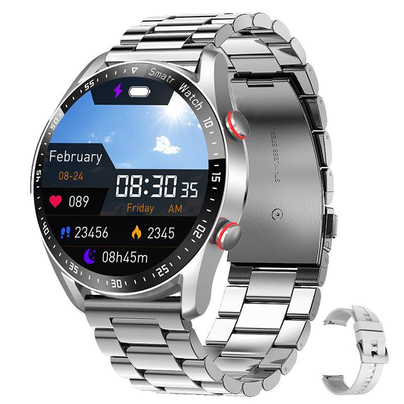 Smartwatch mit Edelstahlarmband und Bluetooth-Anrufen – Bild 6 | LuxeStyle