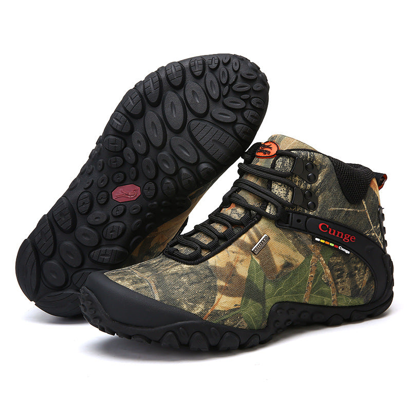 Tarnfarben Outdoor-Stiefel für Herren – Bild 3 | LuxeStyle