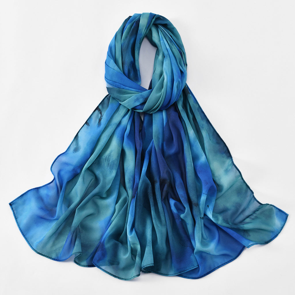 Bunter Chiffonschal – 180×70 cm – Bild 12 | LuxeStyle