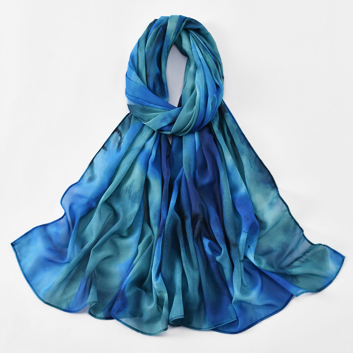 Bunter Chiffonschal – 180×70 cm – Bild 12 | LuxeStyle