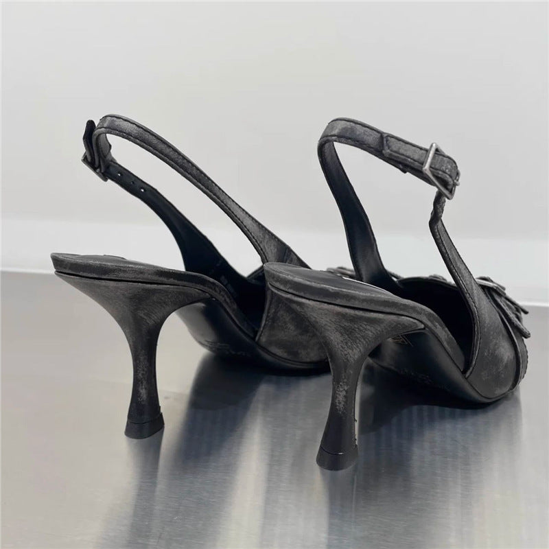 Retro-High-Heel-Sandalen – Bild 5 | LuxeStyle